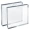 Azar Displays Clear Block Sign Holder Frame 6'x6', Top Load, 2PK 104556-2PK - alternate 1